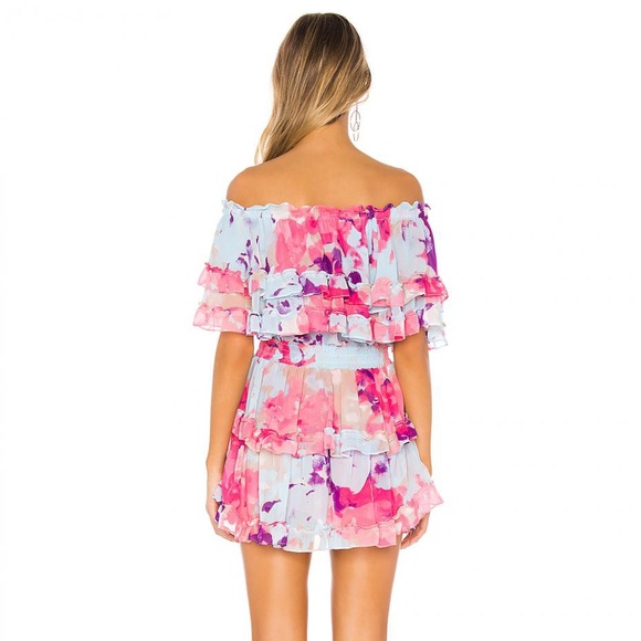 Misa Los Angeles Isella Dress Multi Rainbow - Picture 2 of 6